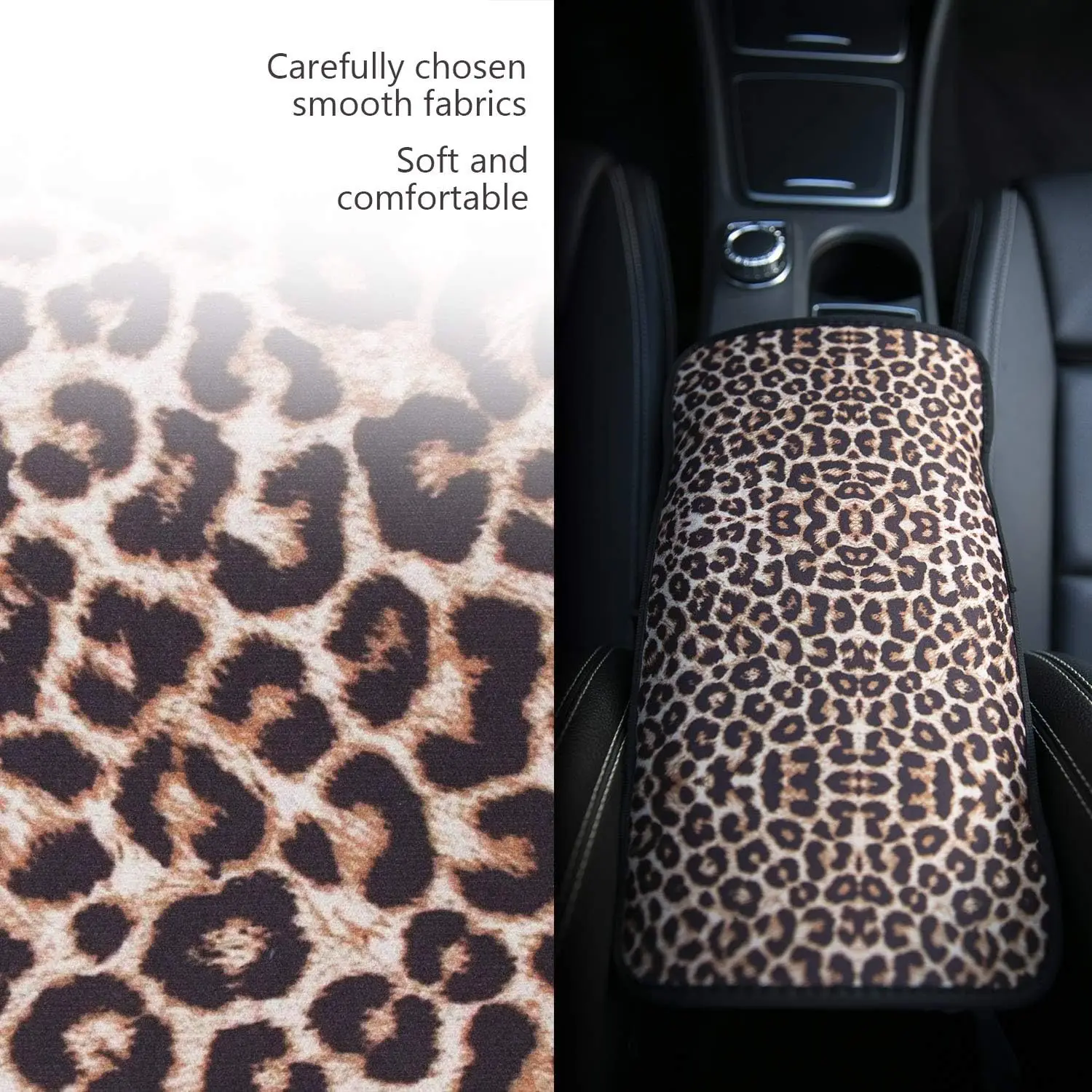 Factory stock Vehicle Center Console Armrest Cover Pad, Universal Fit Soft Comfort Center Console Armrest Cushion for Car