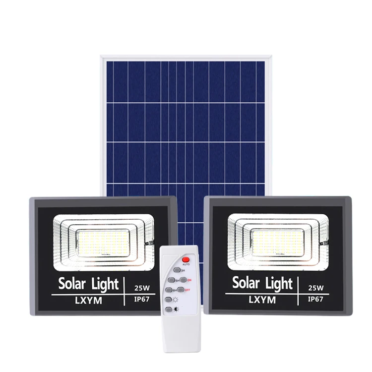 Solar Energy 14h Working Time High Power 200W Waterproof IP67 SMD2835 150Leds Garden LED Flood Light With Remote Control