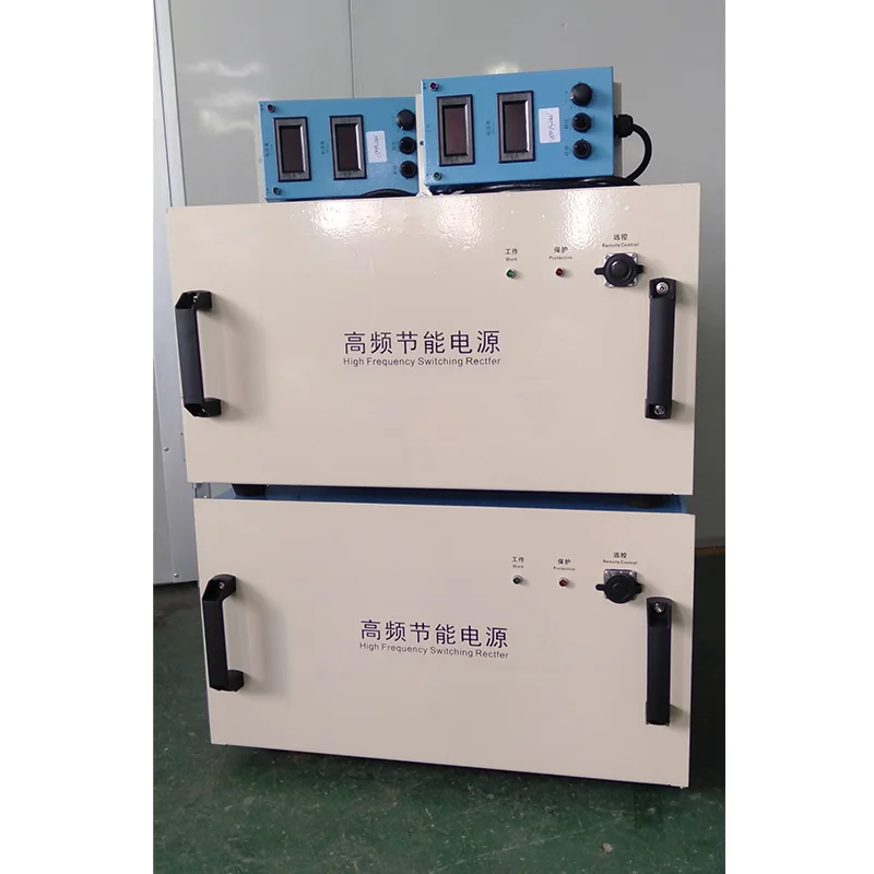 12v 50a 3 phase rectifier intelligent touch screen galvanizing rectifier 500A rectifier for chrome plating