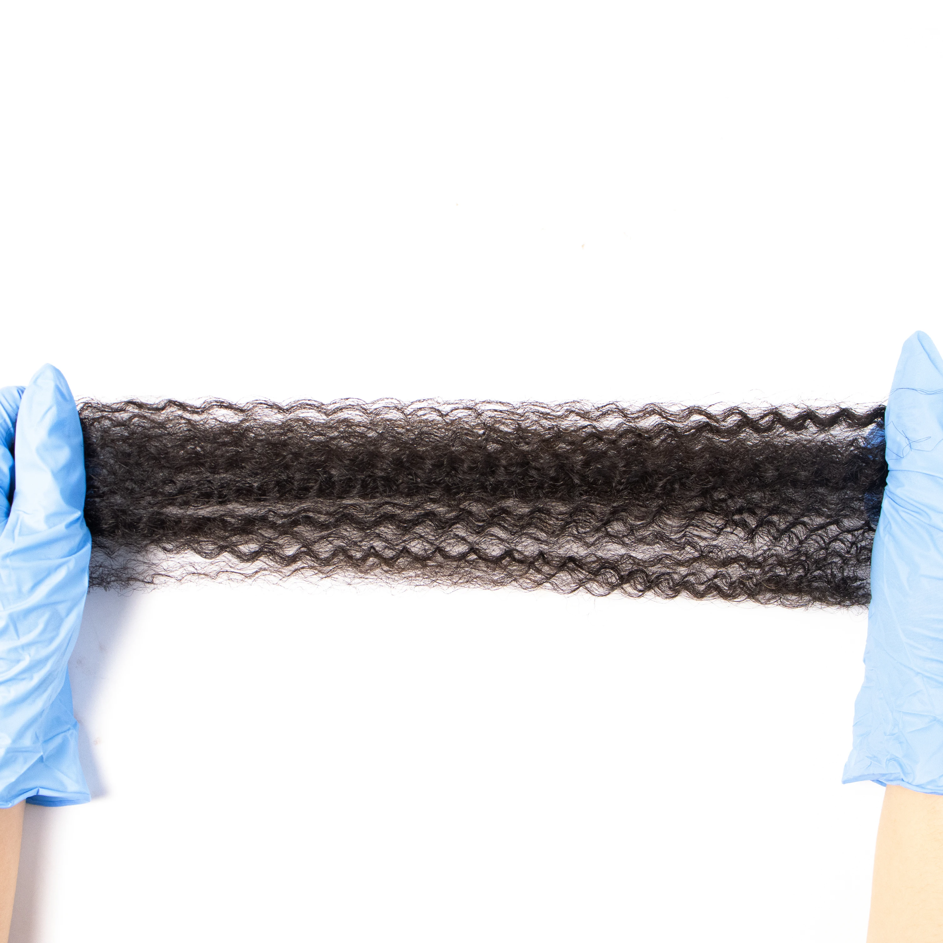 100% natural locks greffe pre stretched afro kinky bulk human hair for braids twists dreadlocks extensions