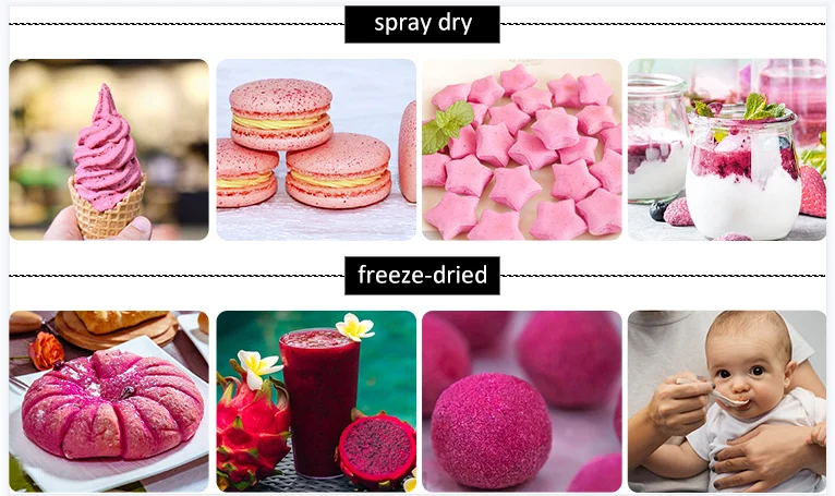 Hot Selling Red Dragon Fruit Powder Pitaya Fruit Powder Pink Pitaya Powder Extract