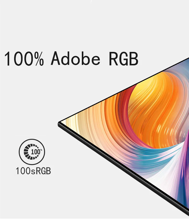 2k gaming monitor 144hz usb touch monitor lcd touch panel 4mm portable monitor