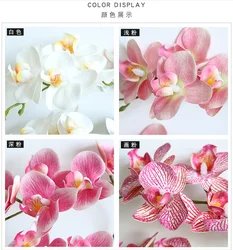 Fantastic Quality Modern Phalaenopsis Orchids Artificial Flower Artificial Phalaenopsis