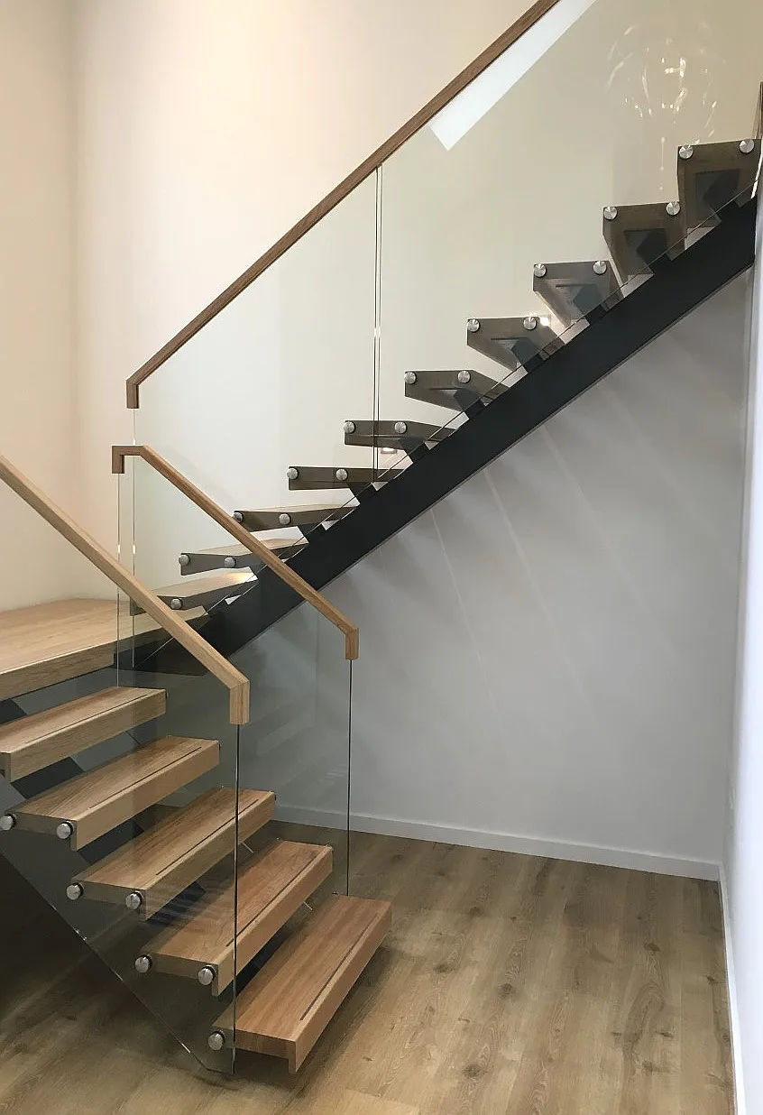 Column villa duplex loft fence platform bay window Balcony Guardrail Balustrade aluminum alloy Stair handrail railing