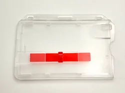 Лидер продаж, жесткий пластиковый держатель для удостоверения личности, Жесткий Чехол для удостоверения личности, держатель для удостоверения личности для персонала