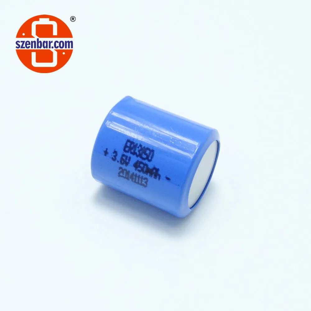 Enbar  Li-SOCI2 Batteries 3.6v 450mAh ER13150 Cylindrical Lithium Battery Welding Battery