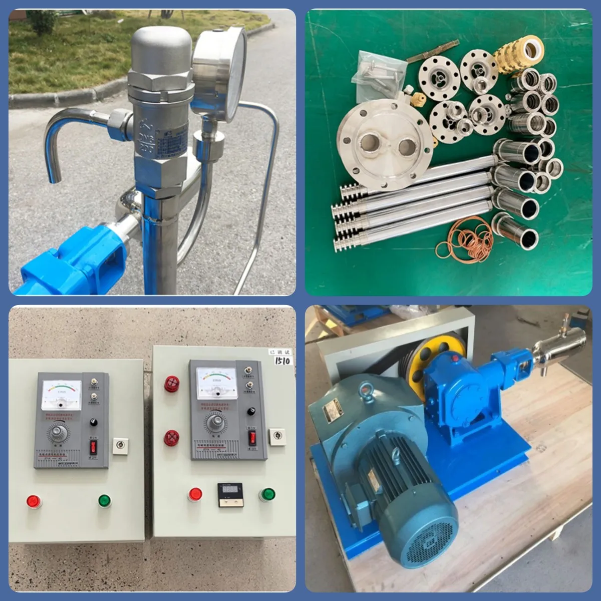 Horizontal 165Bar Reciprocating Pump Cryogenic Industrial Liquid Chemical Pump For Filling Station