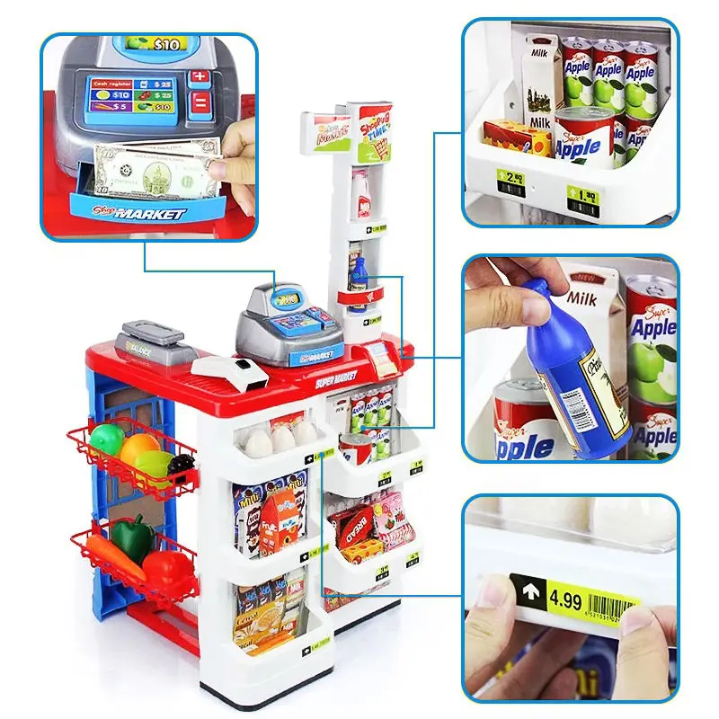 Hot Sale Educational Toy Kitchen Toys Kids Toys Kitchen Set Custom Cooking Kitchen Set for Kids