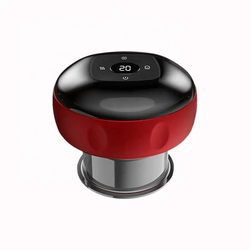 Smart Cupping Set Electric Cupping Device Smart Portable 4-in-1 Button Type Scraping Apparatus