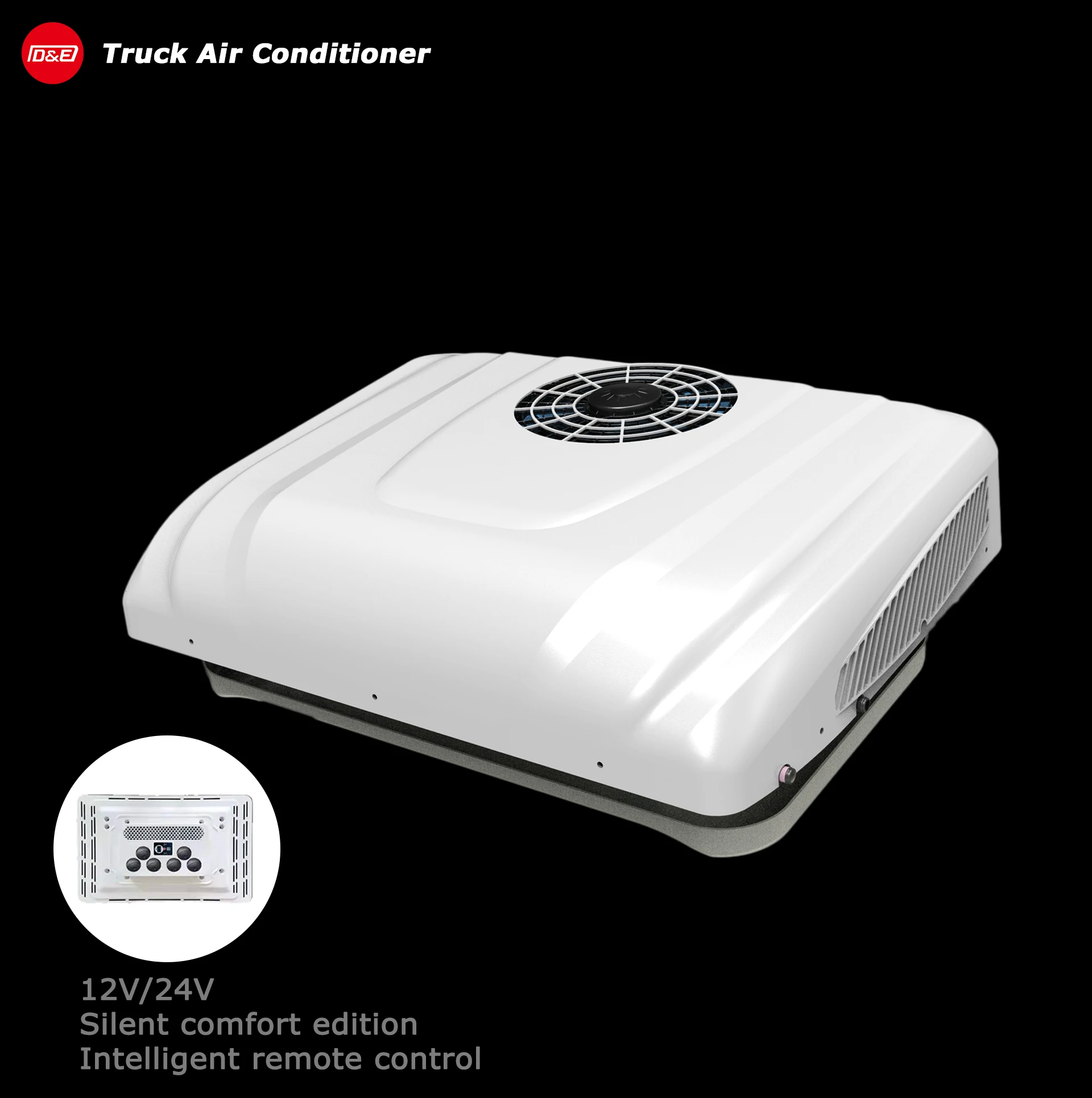 12 В 24 В Электрический аккумулятор на крыше для грузовиков парковочный кондиционер для грузовиков