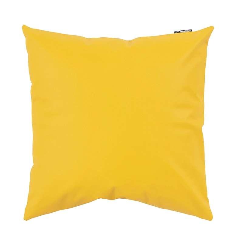 Decorative Throw Pillow Cover Soft Leather Luxury Cushion Cover Solid Color PU Faux Leather Pillowcase