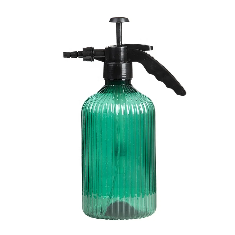 custom wholesale 2.2L watering can ultra fine continuous plastic plant spray bottle water mister