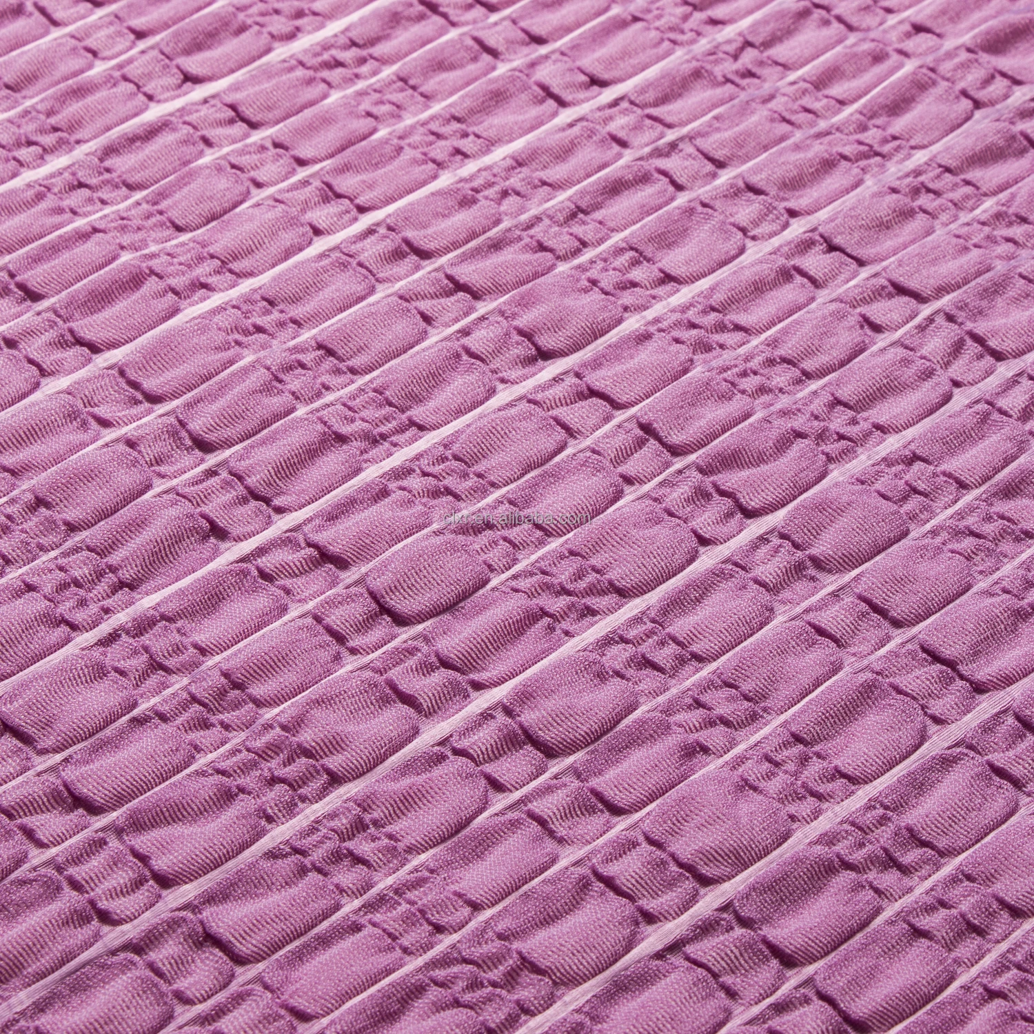 Wholesale Recycled Stretch Bubble Mesh Knitted Sport Mesh Fabric Jelly Knitting Fabric