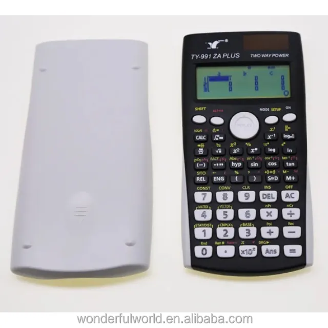Popular products 2023 exam electronic device desktop calculator 433 function dual powered scientific calculator 16 digit