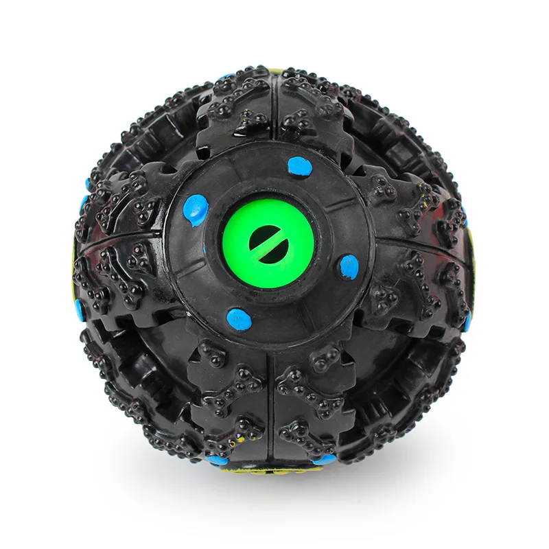 Wholesale Hot Selling Pet Dog Vinyl Durable Chew Toy Squeaker Interactive Ball Food Leaking Training Ball For Dogs