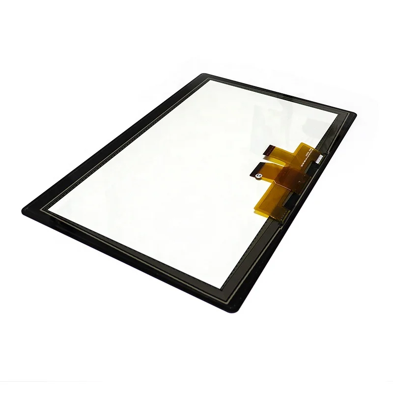 shenzhen anti vandal custom finger touch usb pcap 23.1 inch EETI capacitive touch screen panel kits for industrial