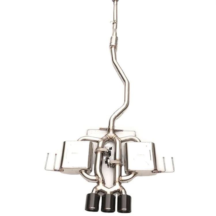 Active Sound Stainless Steel Exhaust System Pipe For HONDA CIVIC 10.5