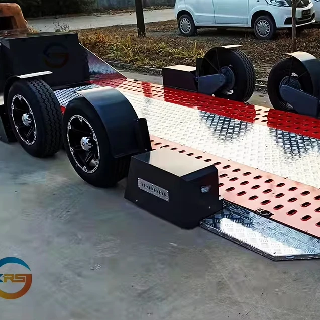 Drop Deck Utility Trailer, Heavy Duty Trailer, Cargo Hydraulic Trailer