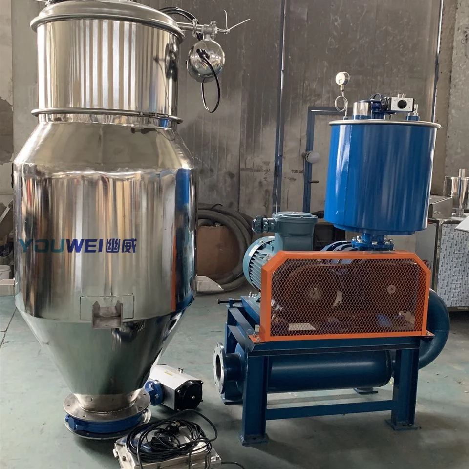 Packing Machine Rice Husk Biomass Pneumatic Vacuum Conveyor with Scale