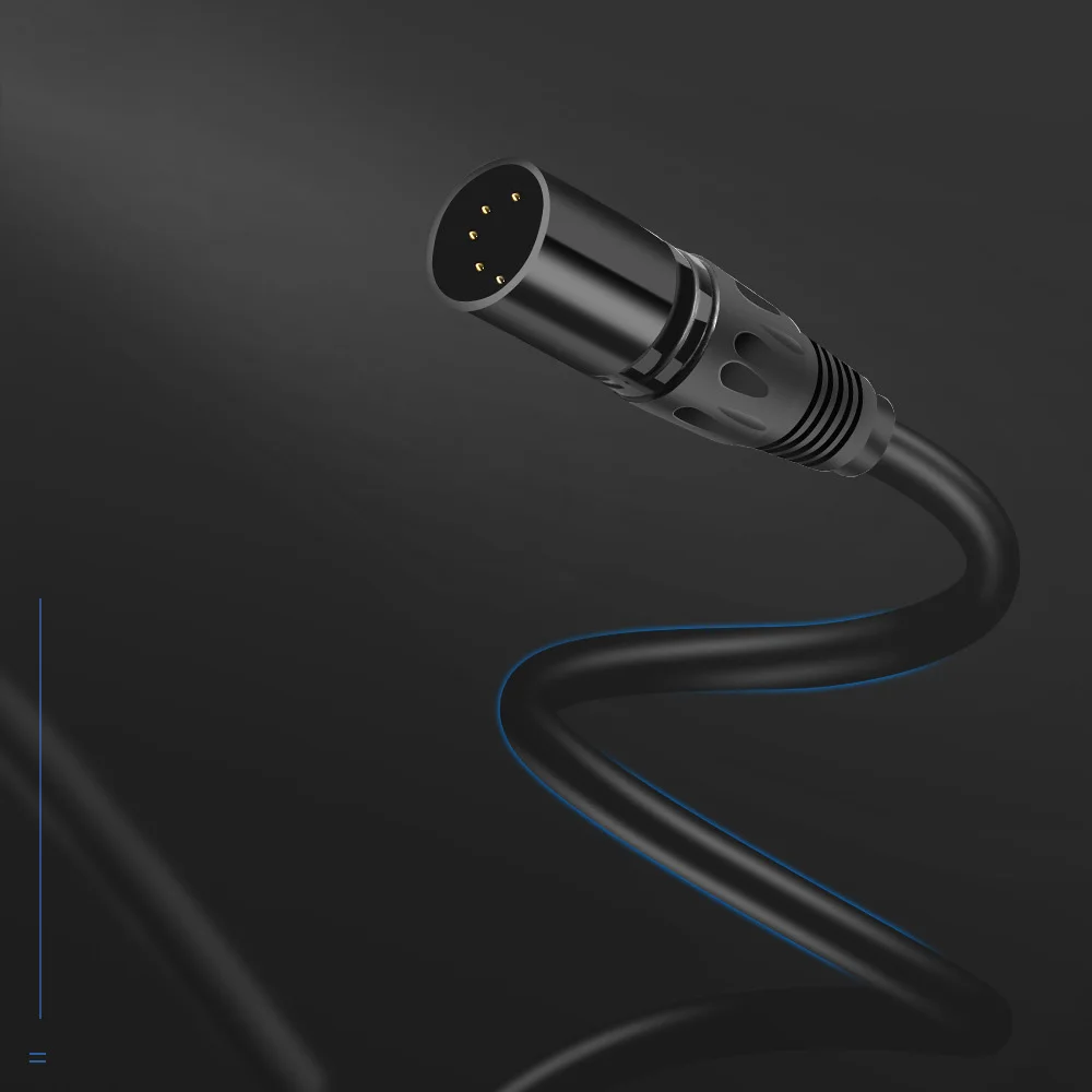 Профессиональный сбалансированный микрофон с низким уровнем шума Oem Dmx 512 сигнал сценическое освещение 5
