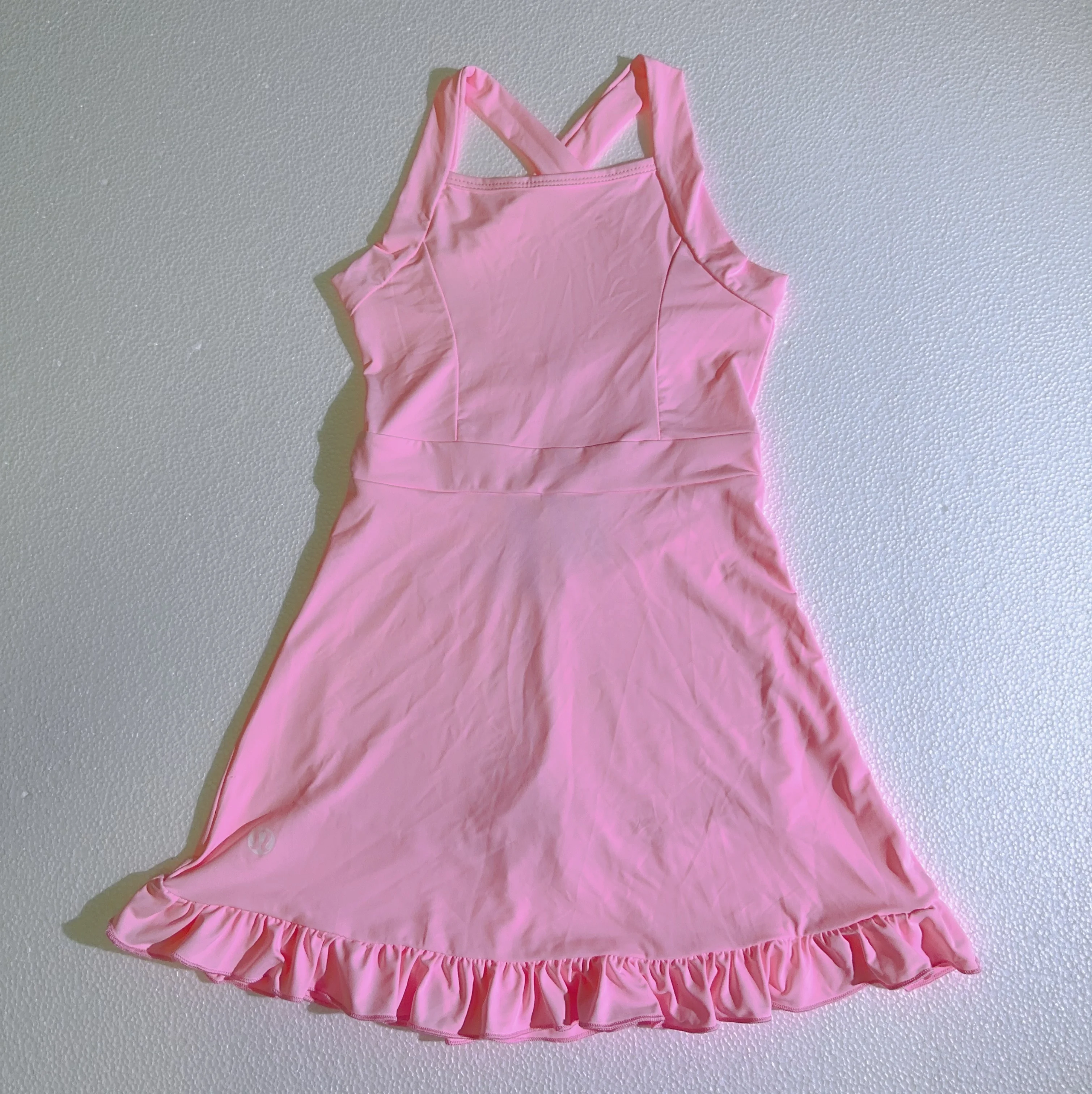 KERUI Popular Wholesale Custom Logo Workout Outfits Kids Golf Yoga Sport Skirt Tennis Dress With Pocket