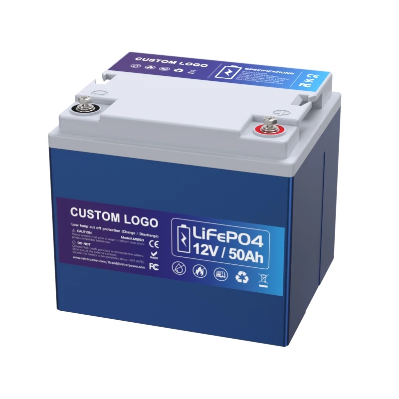 Lifepo4 Battery 12V 7Ah 12Ah 20Ah 30Ah 50Ah Deep Cycle Lifepo4 Lithium Battery Packs For Ups Solar System Camper