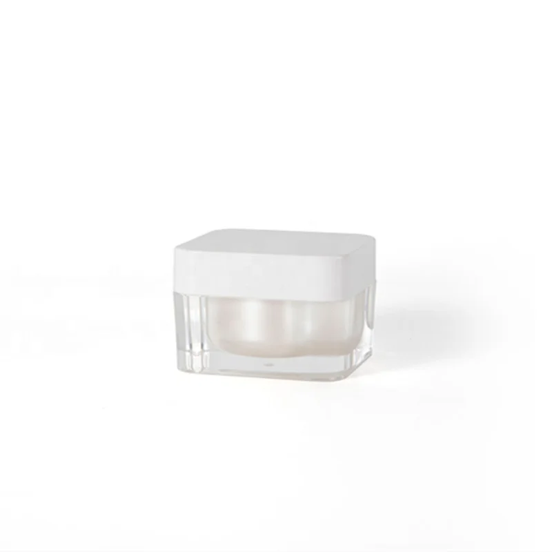Square Shape Rotate Cosmetic Packaging Drunk Elephant Serum Airless Lotion Pump Bottle 15ml 30ml 50ml