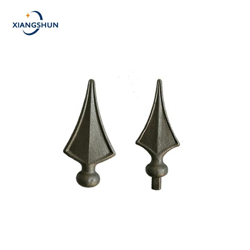 Forged steel gate ornaments>>Cast iron fence ornaments>>Wrought Iron Fence Spears Gate ornaments for top post