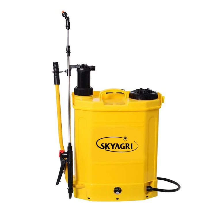20 liter sprayer tank battery and manual 2 in 1 rice battery powered pesticide hand sprayer