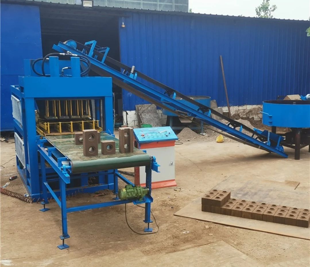 Clay brick making machine fully automatic 4-15 automatic block making machine second hand brick making machine