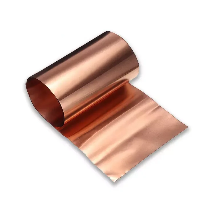 12 Micron High Quality Copper Foil for Lithium Battery Current Collector Raw Materials