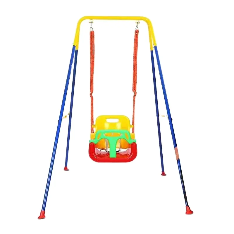 Plastic Hanging Chair Play Swing Outdoor For Kids Portable Garden Children Swing Set with Competitive Price
