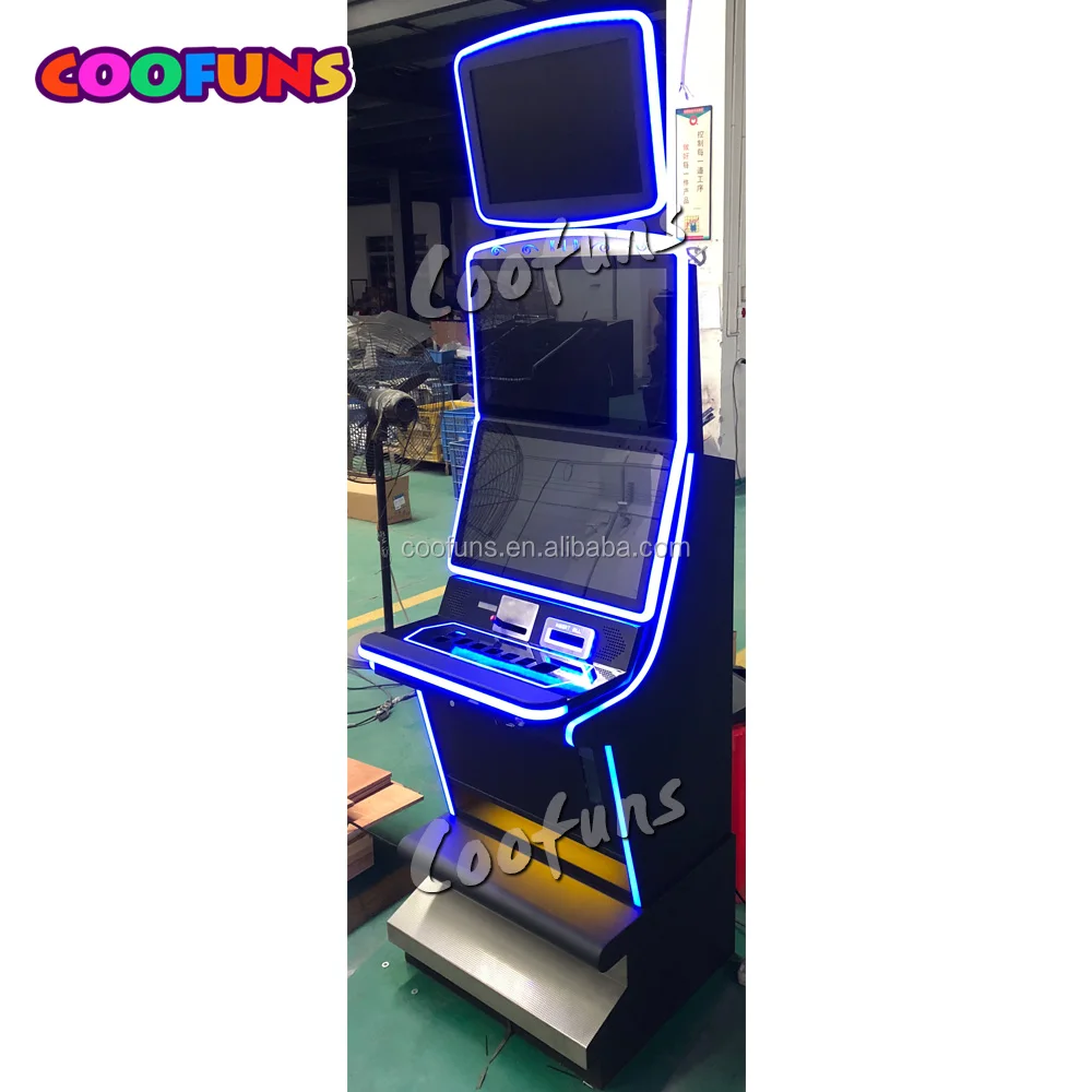 COOFUNS Amusement Game Metal Triple Screen Skill Game Cabinet