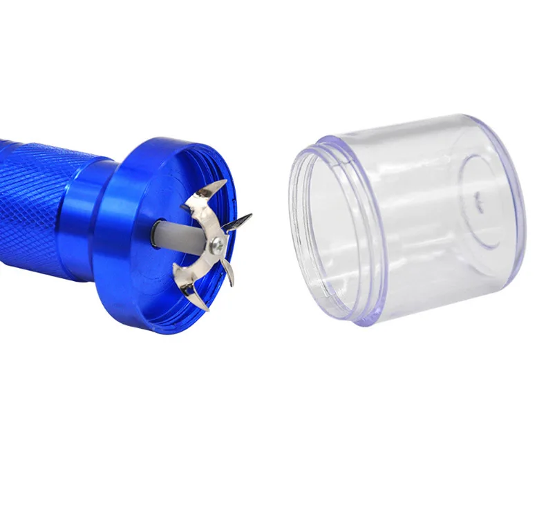 Super Practical Customizable Aluminum Portable Automatic Tobacco Weed Electric Dry Herb Grinder