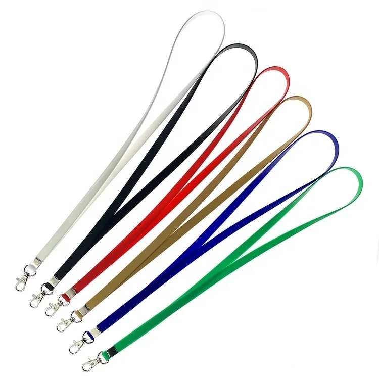 
Manufacturer Reusable Silicone Lanyard Elastic Custom Print Silicone Neck Recycled Lanyard Rubber Lanyard 