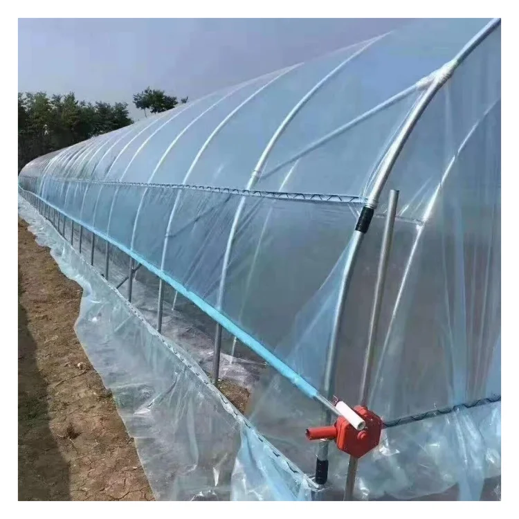 200 Micron Plastic Greenhouse Film Highly transparent PO Material UV-resistant Covering Film without Water Drop