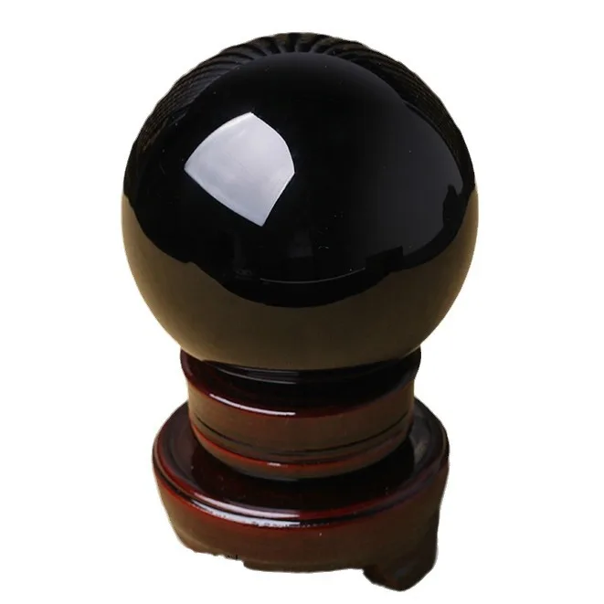 manufacturer wholesale  aj1 obsidian crystal ball ornaments