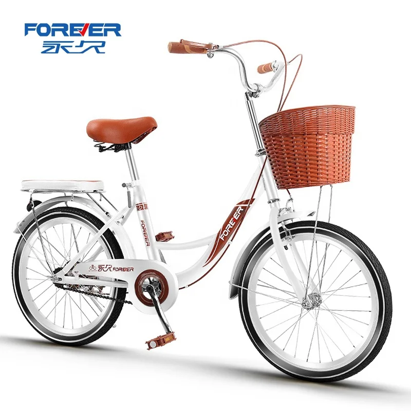 FOREVER Free Shipping China Customized City Bike single speed City Bicycle for lady