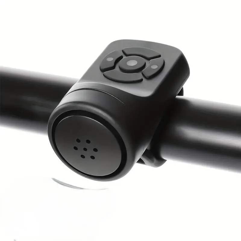 Rainproof Electric Bike Bells Bicycle Bells Loud Horn Ring With Anti Theft Alarm 120dB Electric Bike Horn