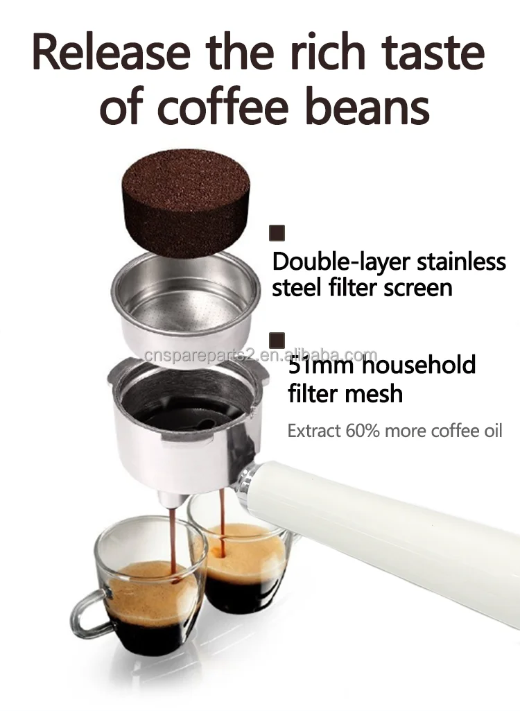 Oem/odm Customized 20 Bar Mielux Barista Cafe 20 Bar Small Dedica Sperso Espresso Coffee Machine Maker For Home