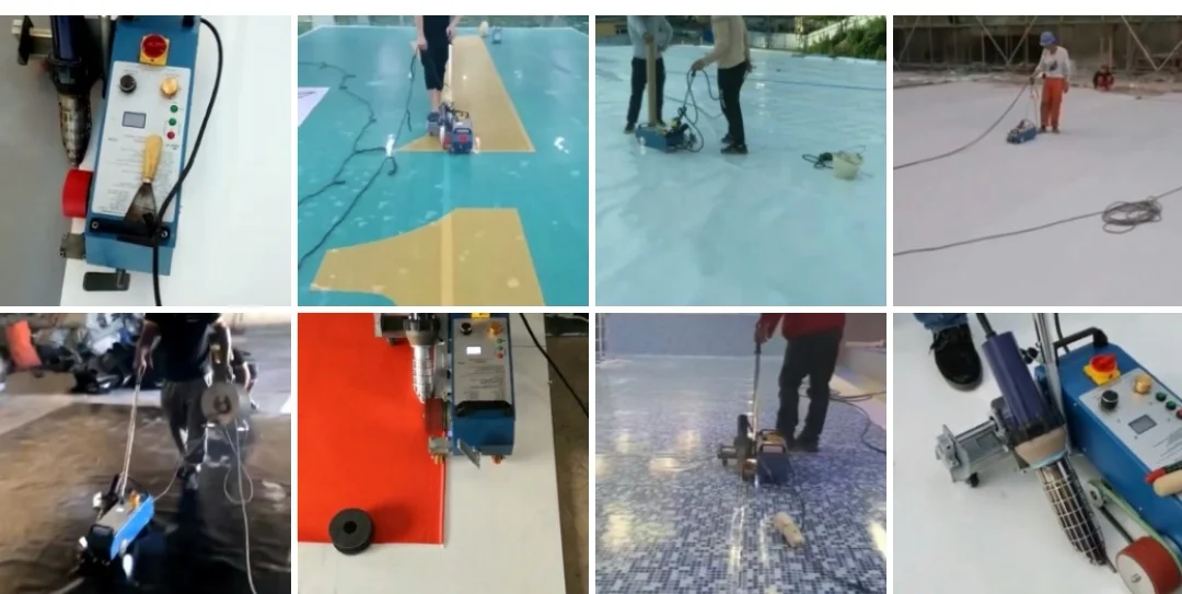 Tina TOP3400C 3600W Hot Air Welding Machine for Clear PVC Film/Awning/Vinyl Tarpaulin Splicing Machine