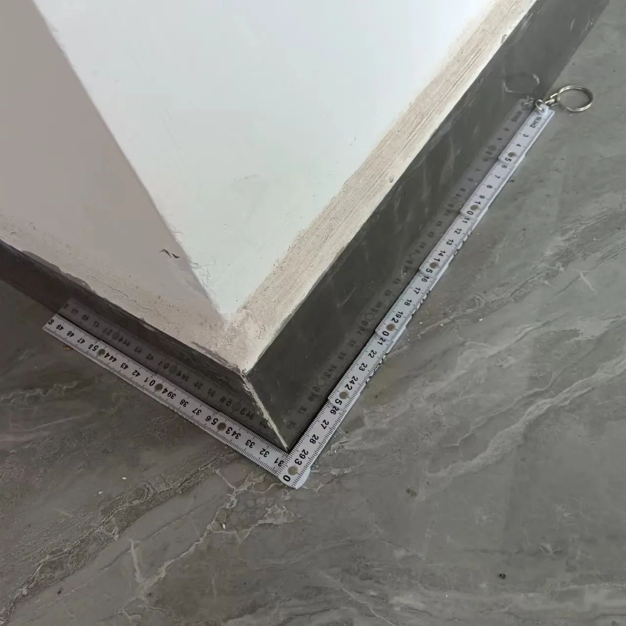 0.5m 10folds Adjustable Flexible Plastic Folding Ruler for Promotions