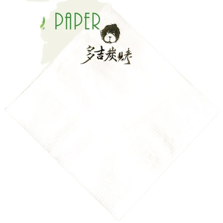 
DONSEA Pulp 2-4 Ply Servietts Dinner Napkin Paper Napkins & Serviettes Box Tissue Factory OEM Eco Friendly Mix Wood & Bamboo 
