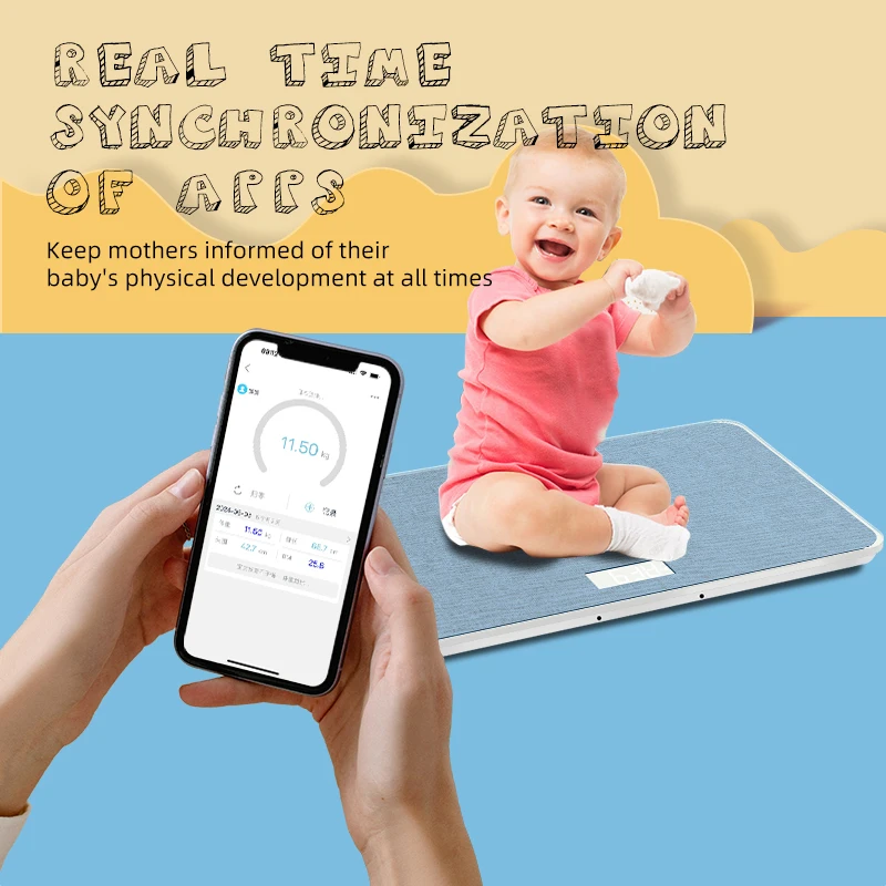 Removable Scale for Mother and Adult Smart Infant Baby Child Small Weighing Scale Newborn Digital Baby Scale