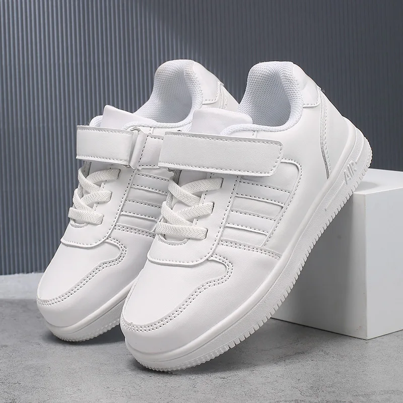 Wholesale Casual Walking Style Cricket Max Running Children Sneakers Breathable Unisex Kids White Sport Boys Light Shoes