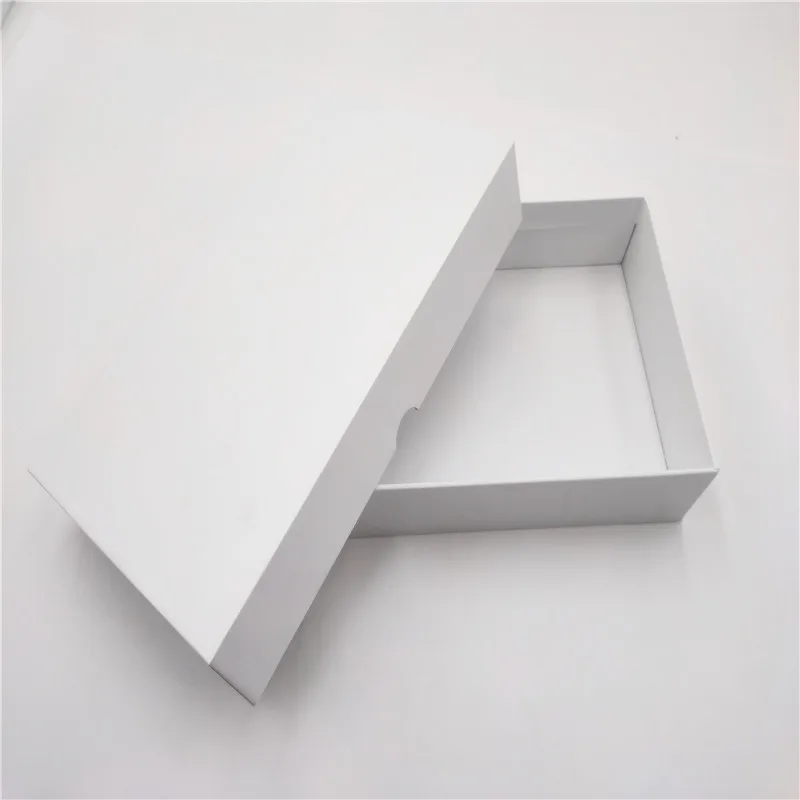 
High Quality DIY Custom Logo Handmade Cardboard Square Shape Gift Paper Box with Lid 