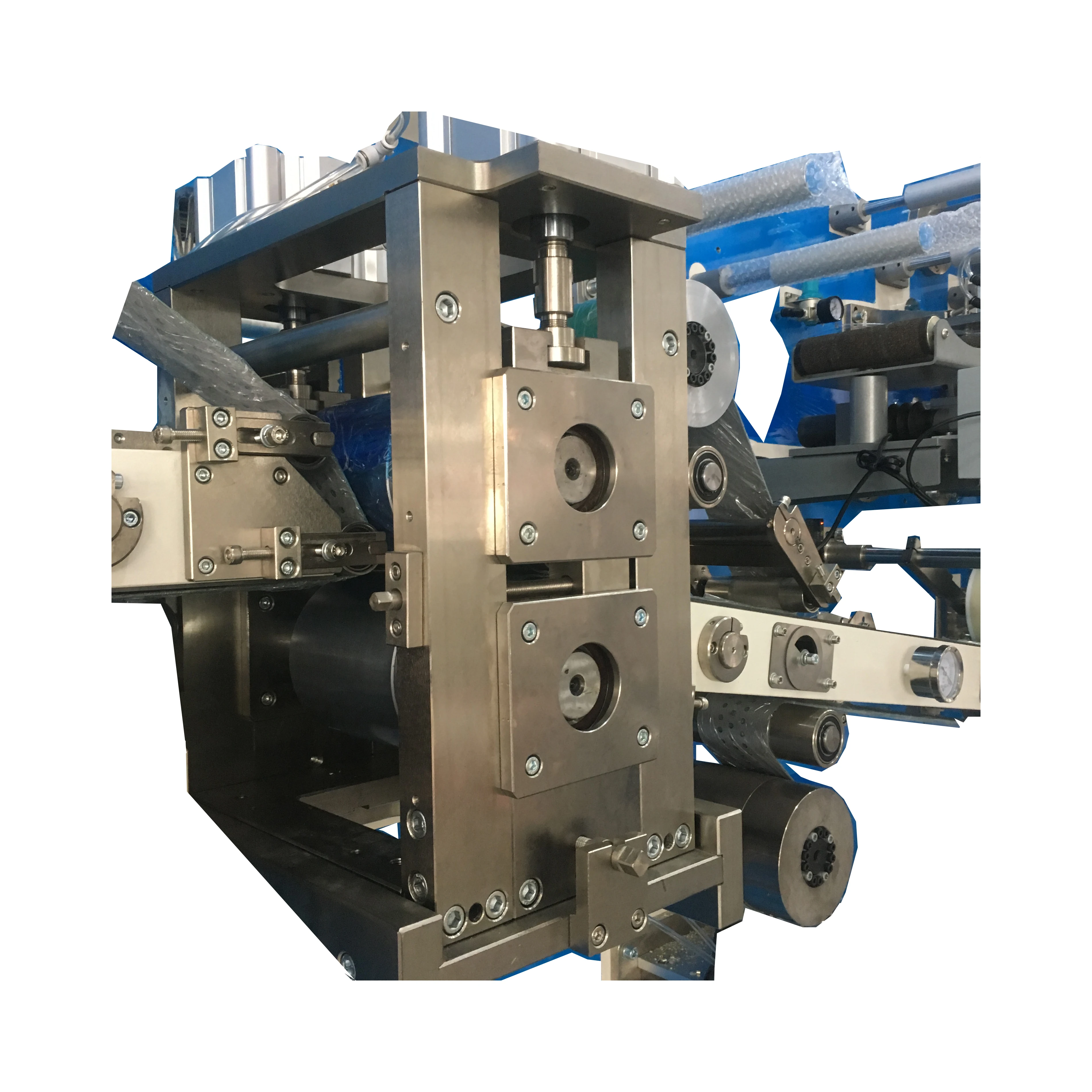 ce iso certification control high speed automatic sanitary napkin paper making folding machine