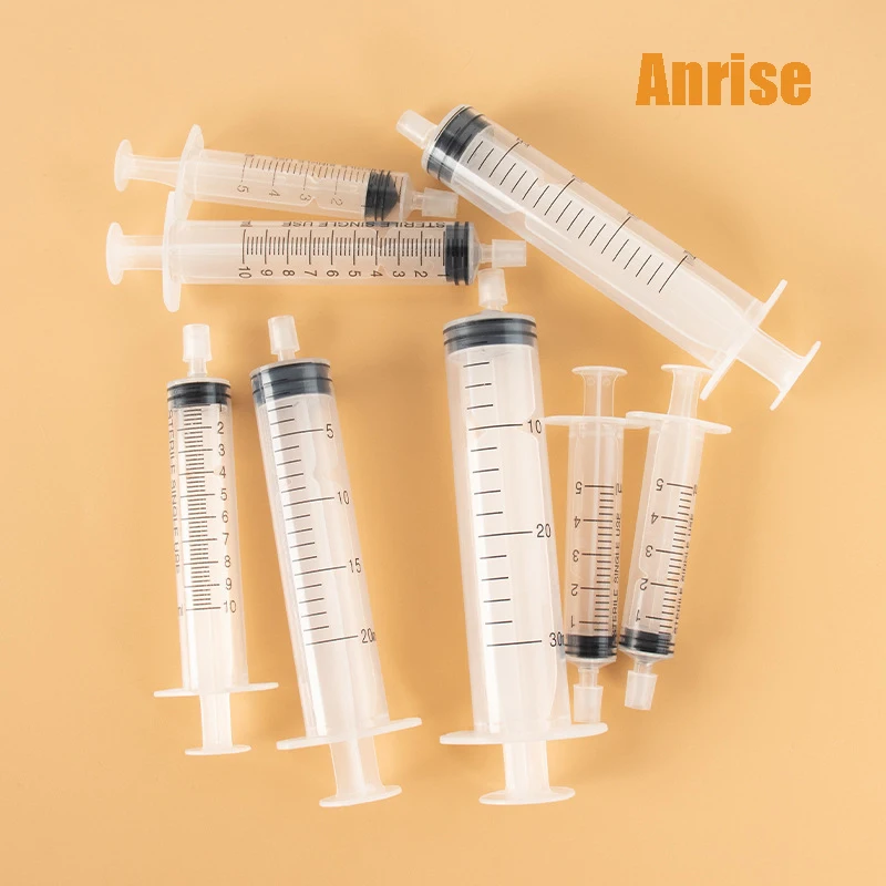 Clear Plastic 5ml Syringe Filter 10ml 20ml Straight Draw Cosmetics Funnel Dropper Pump Draw Scale Syringe Perfume Dispenser