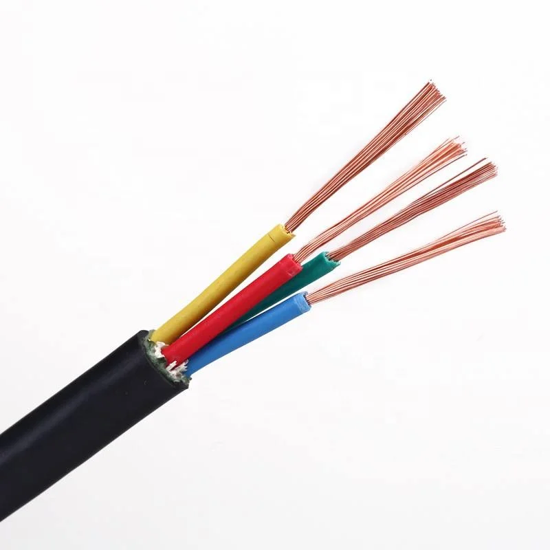 High quality RVVP RVVP BV aluminum copper Electric Flexible insulation shielded power supply cable wire
