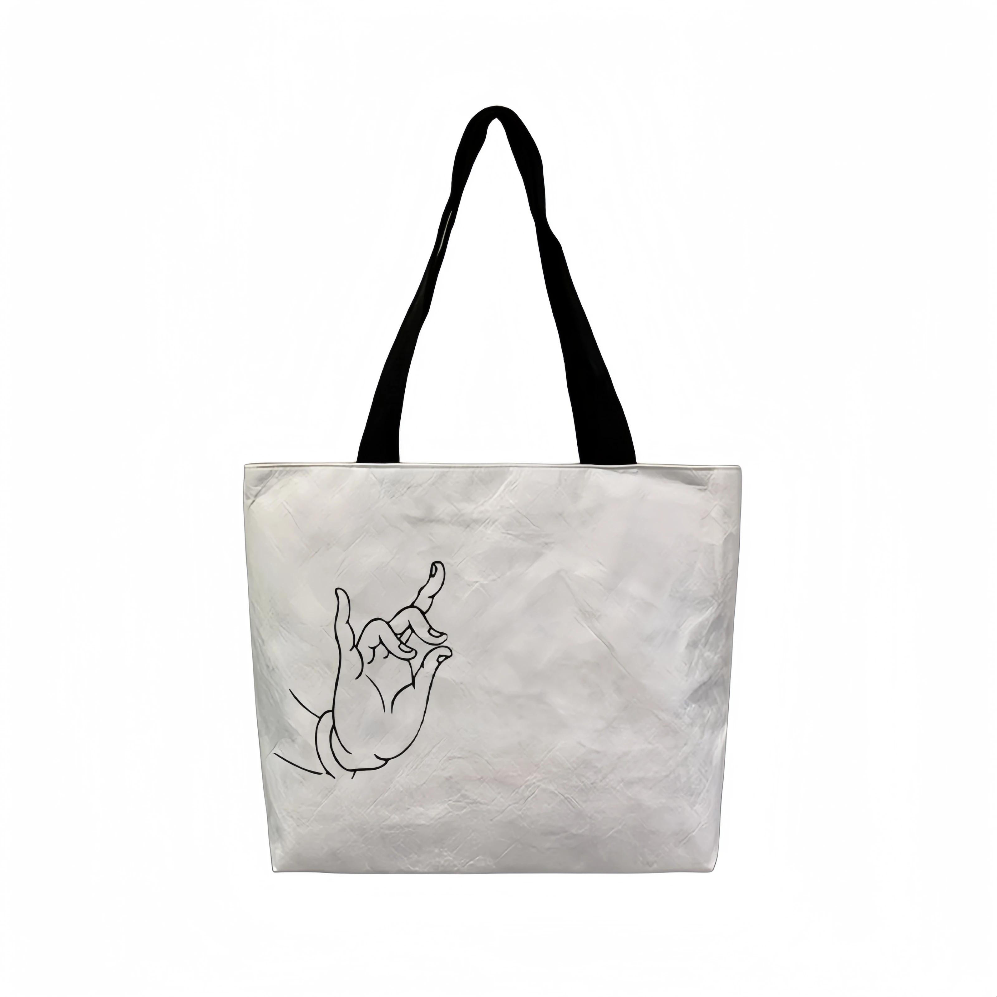 LOW MOQ Factory Wholesale oem waterproof tyvek paper tote bag eco tyvek shopping bag
